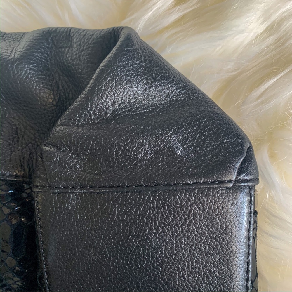 Michael Kors Leather & Snakeskin Hobo Bag - Picture 7 of 8